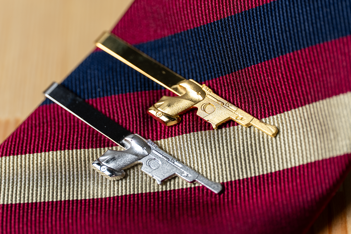 協会ネクタイピン (ピストル・金/銀)